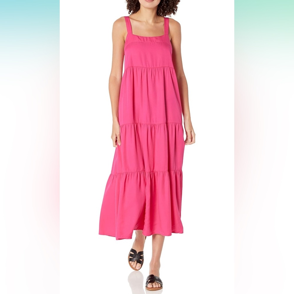 Hot Pink Maxi Dress🎀🫶🏻